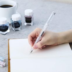 Sailor Tuzu Adjust Glassy Fountain Pen — Crystal White