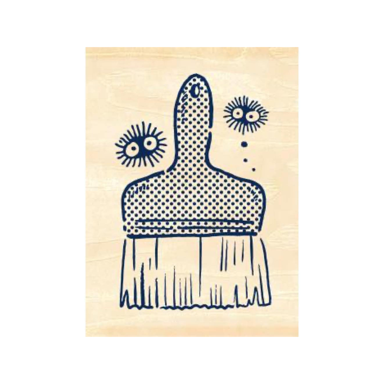 Studio Ghibli Soot Sprites Paint Brush Stamp