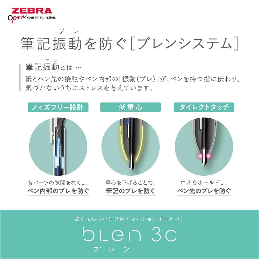 Zebra bLen 3C Multi Pen 0.5mm - My Style Limited - Image 11