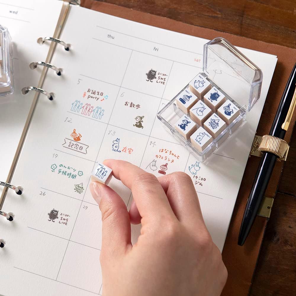 Beverly Moomin Mini Stamps Set