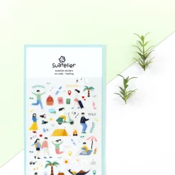 Suatelier Sticker Sheet - Healing 1065