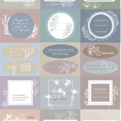 Hairmo Colour Block Garden Pre-cut Tape (paper or PET) - Image 6