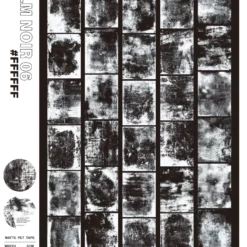 PlusMinus PET Tape - Film Noir 06 #FFFFF