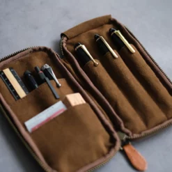 &Liebe - Leather Zip Pen Case - Image 19