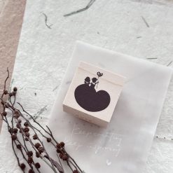 Nove Little Ordinary People Rubber Stamps Couple
