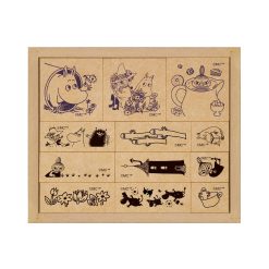Studio Ghibli Moomin Rubber Stamp Set