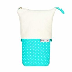 Sun-Star Delde Slide Pen Pouch - Polka Dot Mint