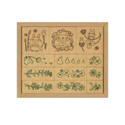 Studio Ghibli My Neighbor Totoro Rubber Stamp Set - Spring & Summer