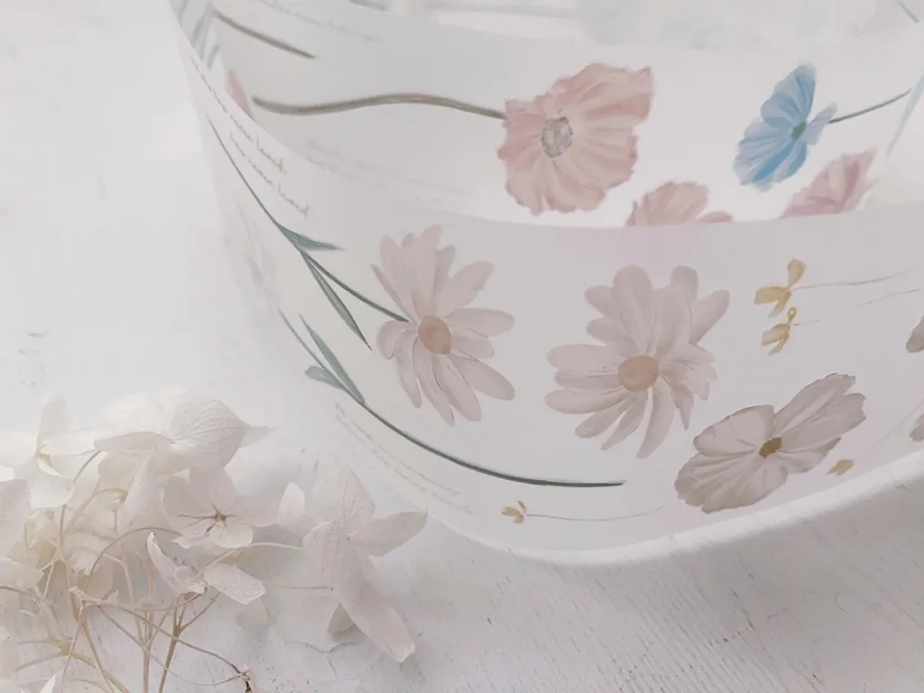 Hairmo Path Among Flowers PET Tape