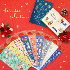 Mind Wave Gorogoro Nyansuke Christmas Stickers