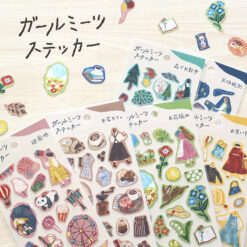 Mind Wave Girl Meets Stickers (6 designs)