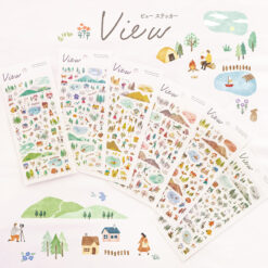 Mind Wave View Stickers (6 designs)