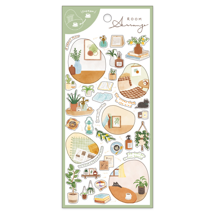Mind Wave Room Arrangement Stickers (6 designs) - Image 4