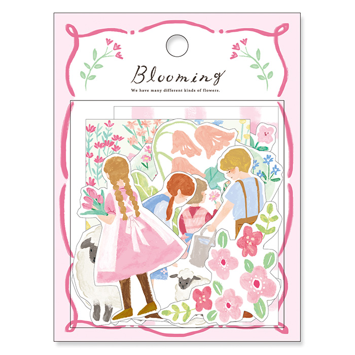 Mind Wave Blooming Stickers (6 designs)