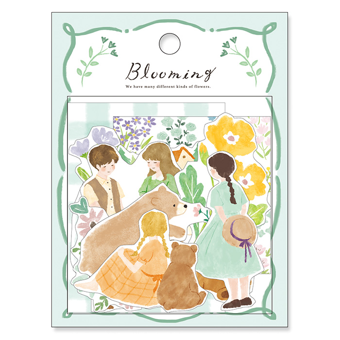 Mind Wave Blooming Stickers (6 designs)