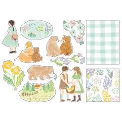 Mind Wave Blooming Stickers (6 designs)