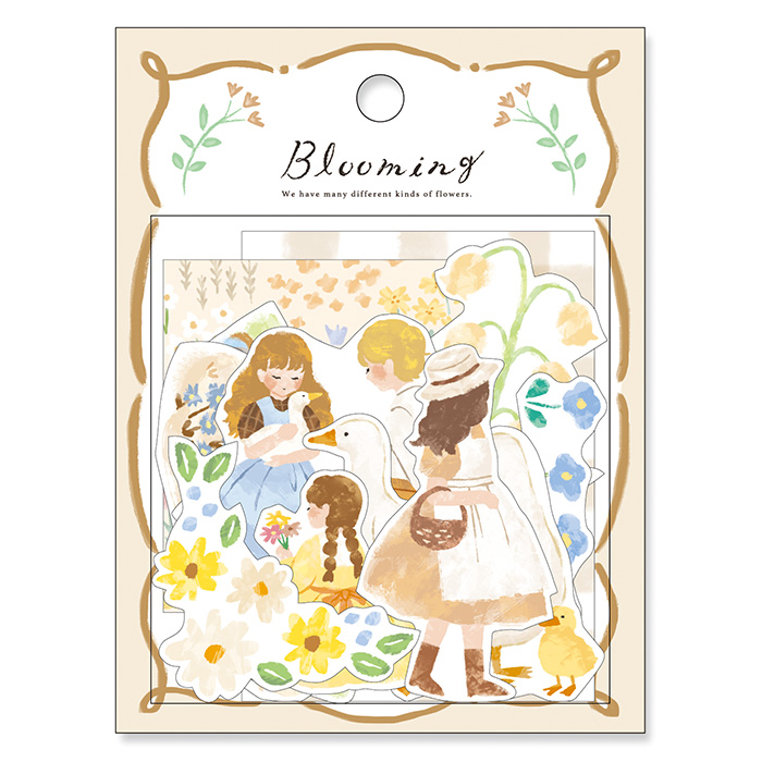 Mind Wave Blooming Stickers (6 designs)