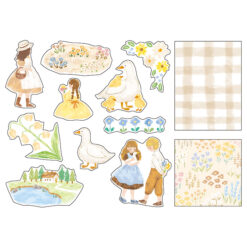 Mind Wave Blooming Stickers (6 designs)