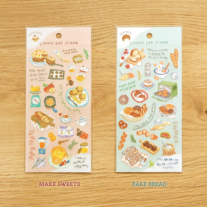 Mind Wave Choosy Life Stickers (6 designs)