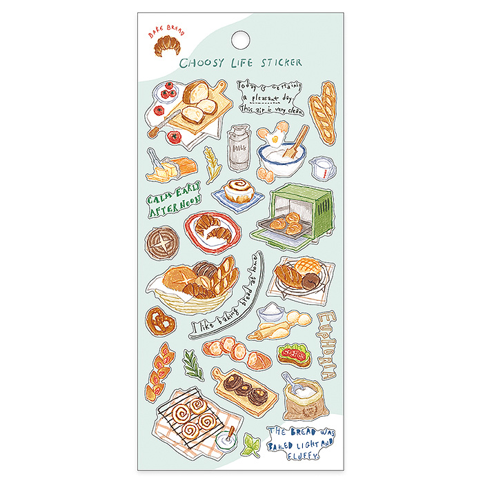 Mind Wave Choosy Life Stickers (6 designs)