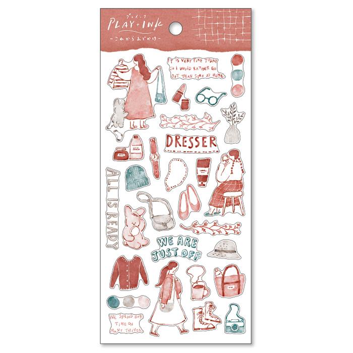 Mind Wave Play + Ink Stickers (6 designs)