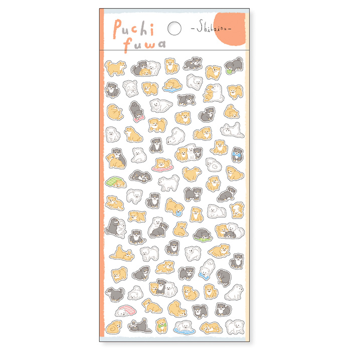Mind Wave Puchi Fuwa Tiny Stickers (6 designs)