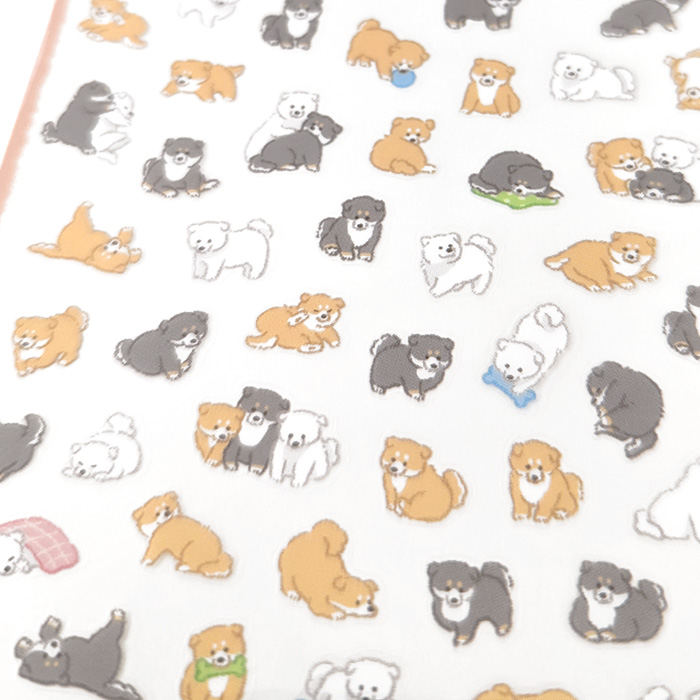 Mind Wave Puchi Fuwa Tiny Stickers (6 designs)