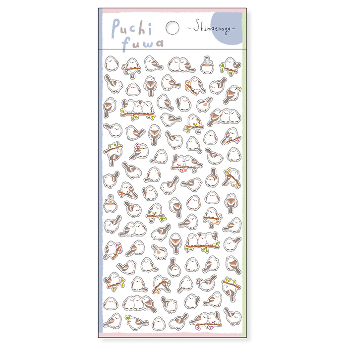Mind Wave Puchi Fuwa Tiny Stickers (6 designs)