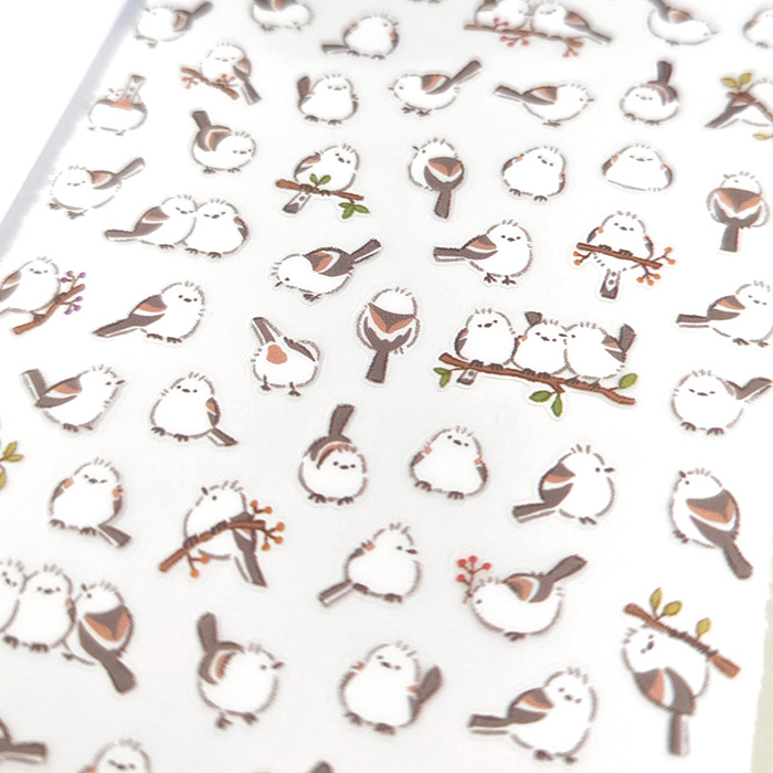 Mind Wave Puchi Fuwa Tiny Stickers (6 designs)