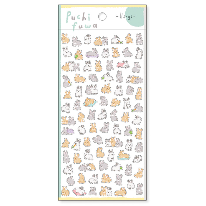 Mind Wave Puchi Fuwa Tiny Stickers (6 designs)