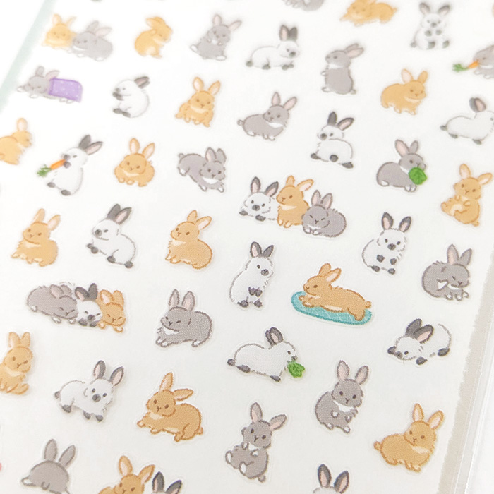 Mind Wave Puchi Fuwa Tiny Stickers (6 designs)