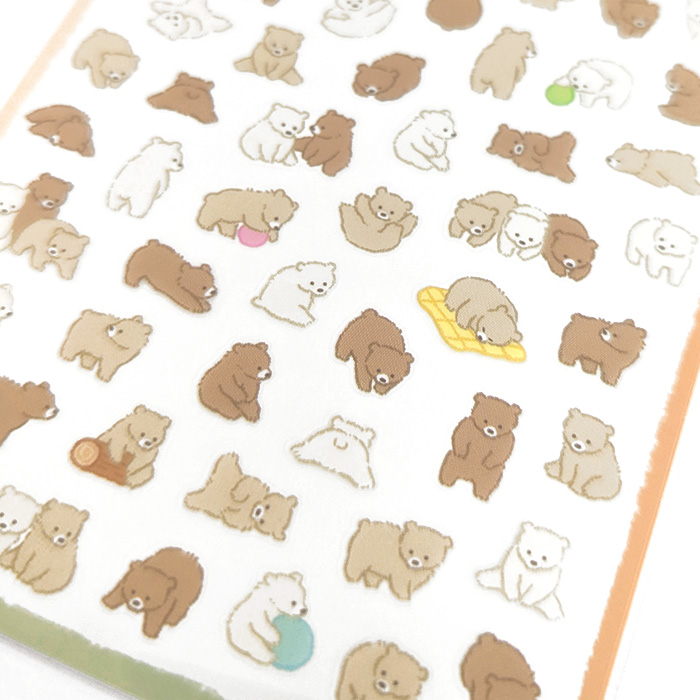 Mind Wave Puchi Fuwa Tiny Stickers (6 designs)