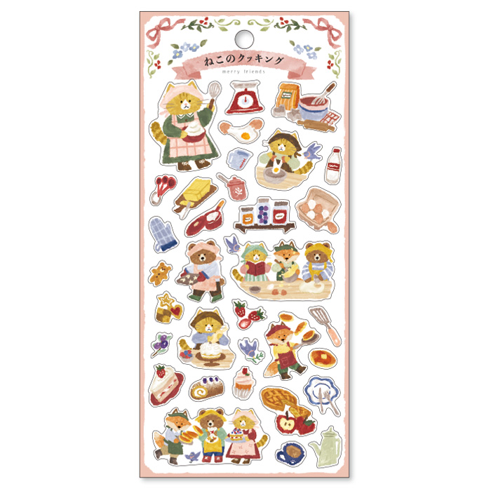 Mind Wave Merry Friends Stickers (6 designs)