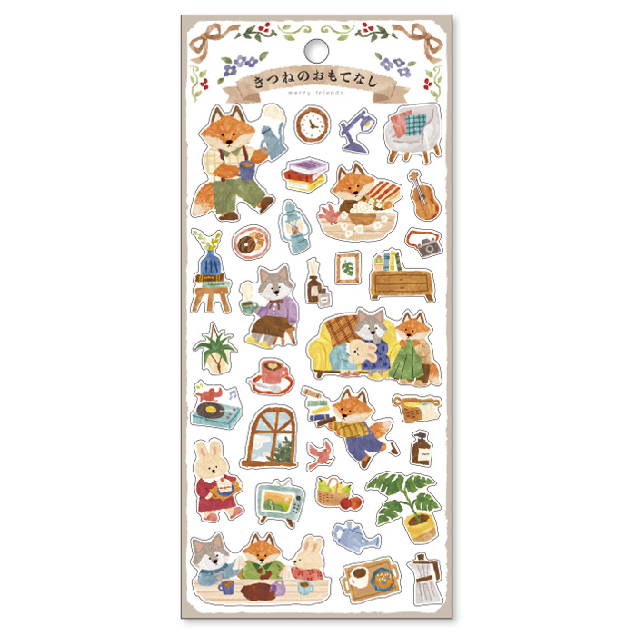Mind Wave Merry Friends Stickers (6 designs)