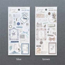 Mind Wave Frame Collage Stickers (6 designs)
