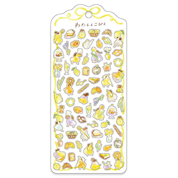 Mind Wave Little Girl Mini Stickers (6 designs)