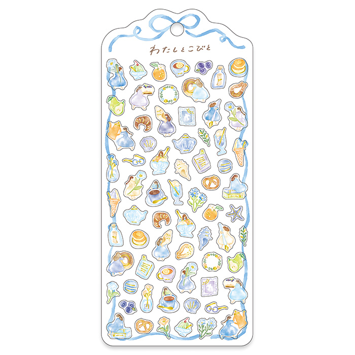 Mind Wave Little Girl Mini Stickers (6 designs)