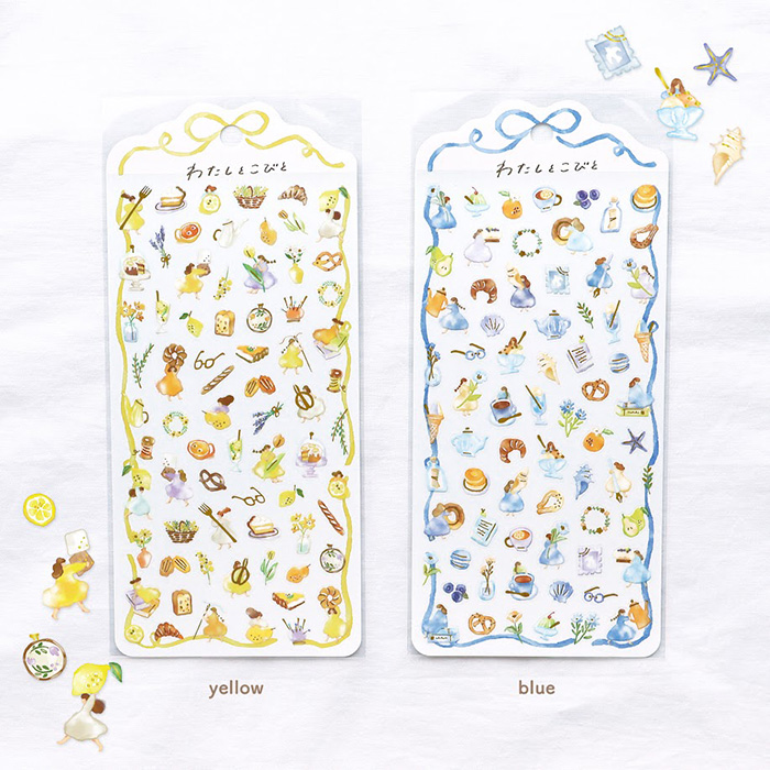 Mind Wave Little Girl Mini Stickers (6 designs)