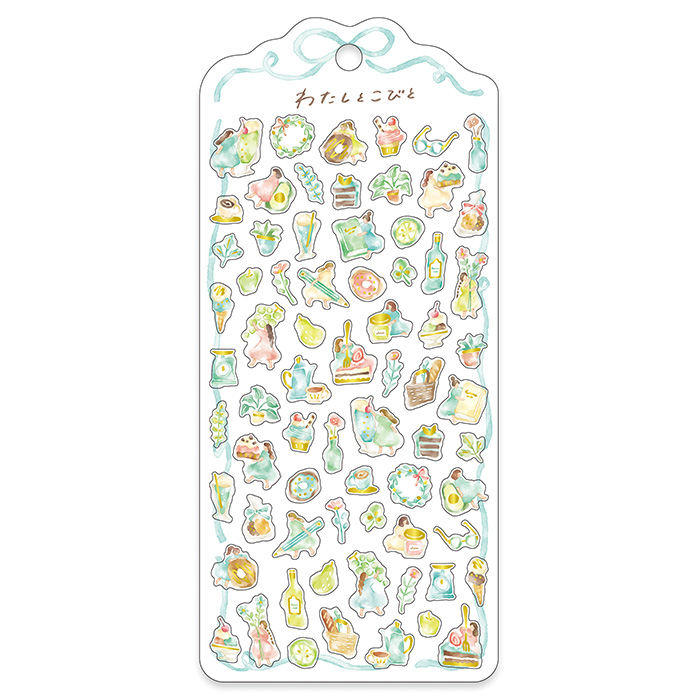 Mind Wave Little Girl Mini Stickers (6 designs)