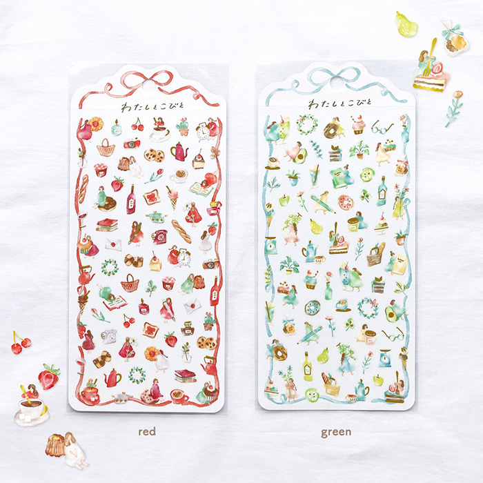 Mind Wave Little Girl Mini Stickers (6 designs)
