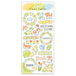 Mind Wave Sunny Sketch Stickers (6 designs) Dog