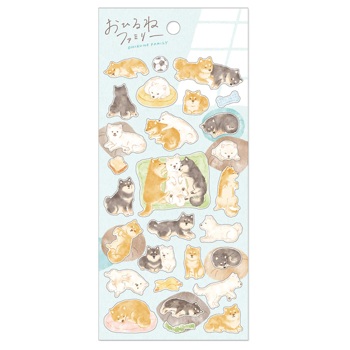 Mind Wave Sleepy Animals Stickers (6 designs)