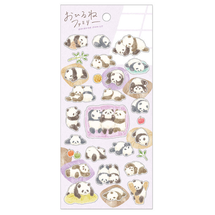 Mind Wave Sleepy Animals Stickers (6 designs)