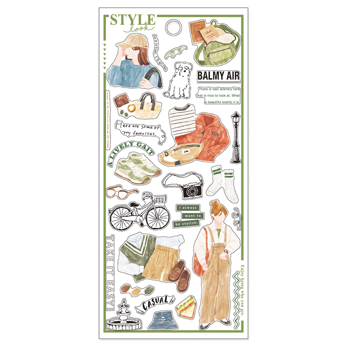 Mind Wave Style Look Stickers (6 designs)