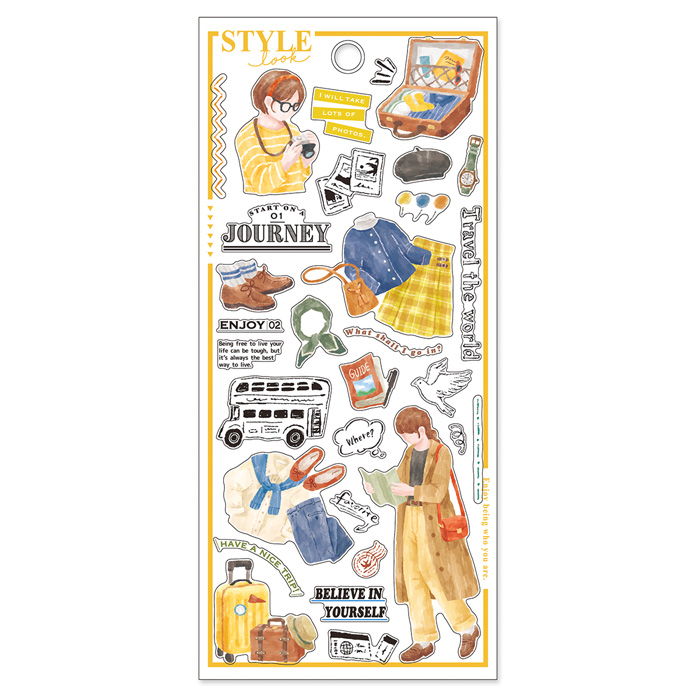 Mind Wave Style Look Stickers (6 designs)