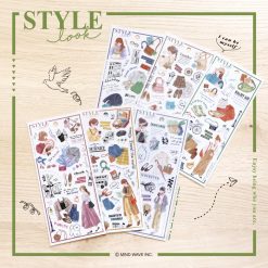 Mind Wave Style Look Stickers (6 designs)