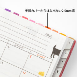 Midori Index Label Chiratto 24 Colours Vivid