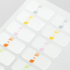 Midori Index Label Chiratto Number Colour