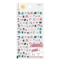 Midori Schedule Sticker Sheet - Shopping
