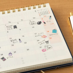 Midori Schedule Sticker Sheet - Shopping